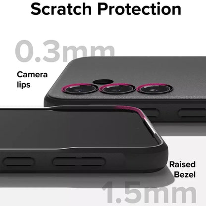 Case Delgado Ringke Onyx Para Galaxy S24 Plus - Mate Black