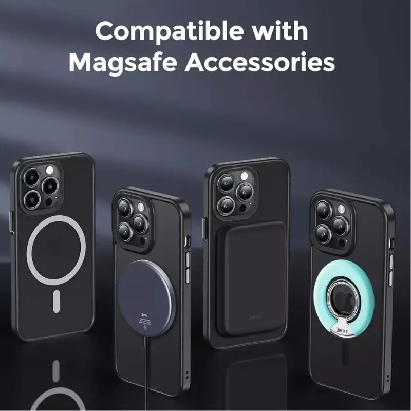 Case Magnético Benks Mist Magsafe Para iPhone 14 Pro Max 6.7