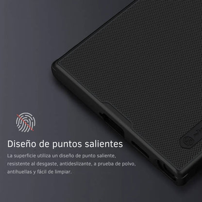 Case Nillkin Frosted Pro para Galaxy S24 Ultra - Case Delgado y Mate en Negro