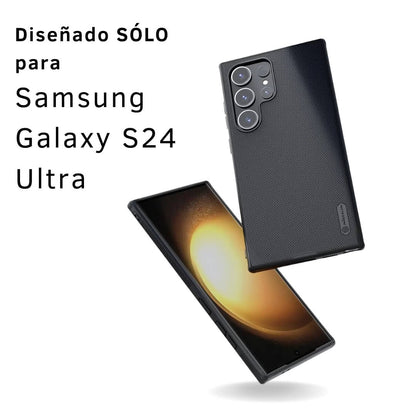 Case Nillkin Frosted Pro para Galaxy S24 Ultra - Case Delgado y Mate en Negro