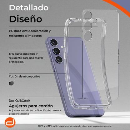 Case Ringke Fusion Clear para Galaxy S24 2024