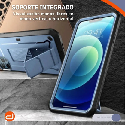Case Para iPhone 13 Pro Max Funda Supcase  Protector 360° Azul