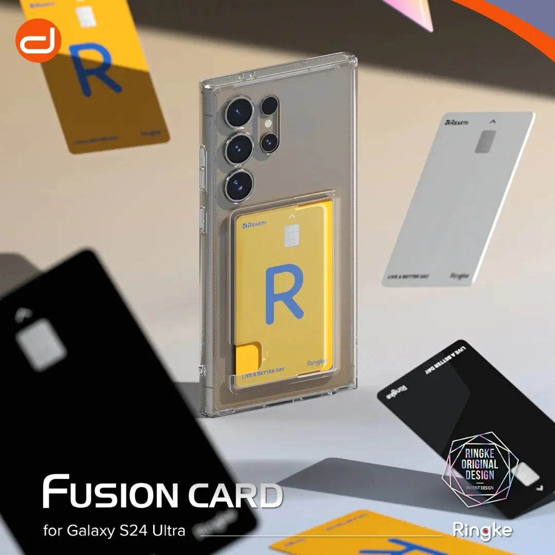 Case Ringke Fusion Card para Galaxy S24 Ultra 5G 2024