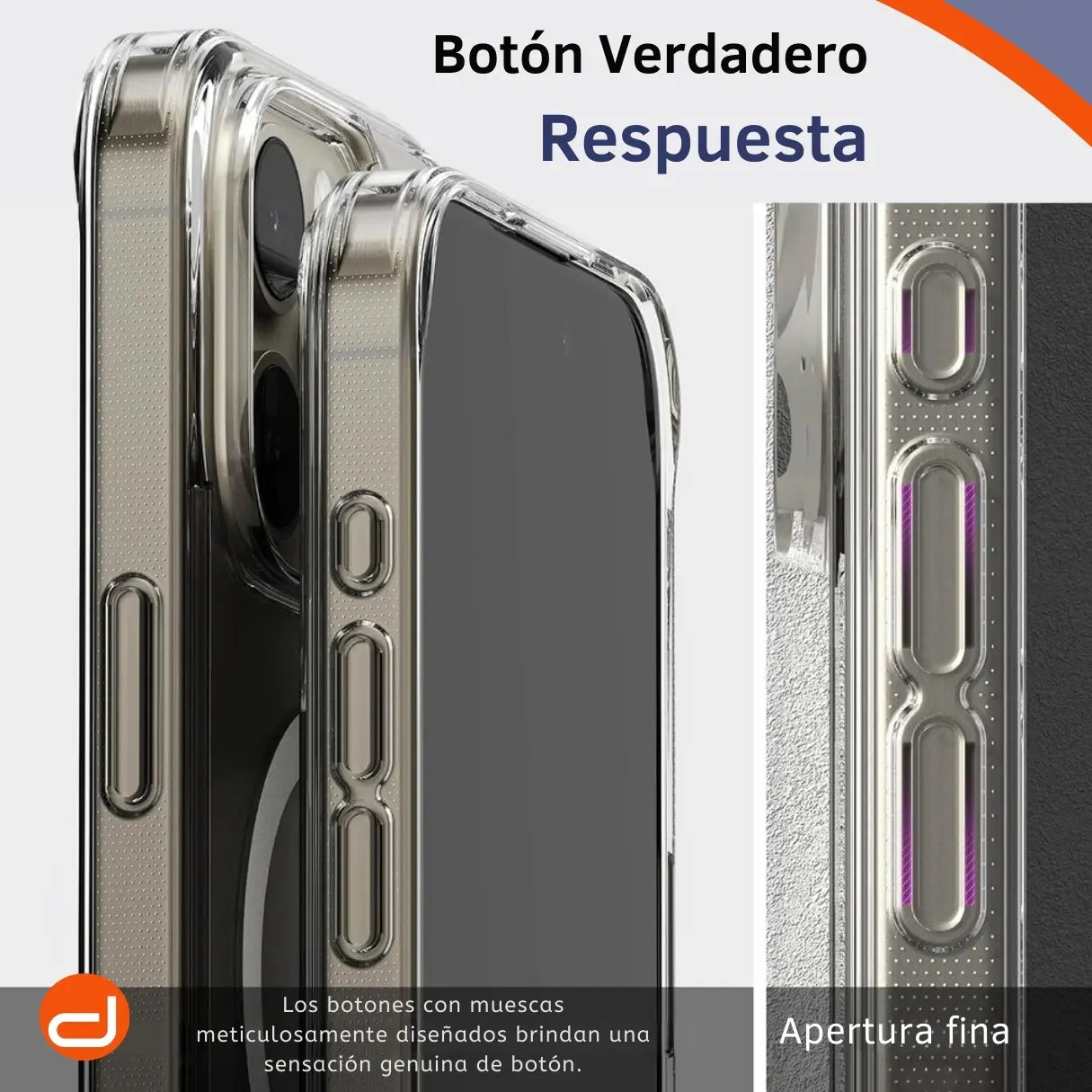 Case Ringke Fusion Magsafe para iPhone 15 Pro Max Transparente