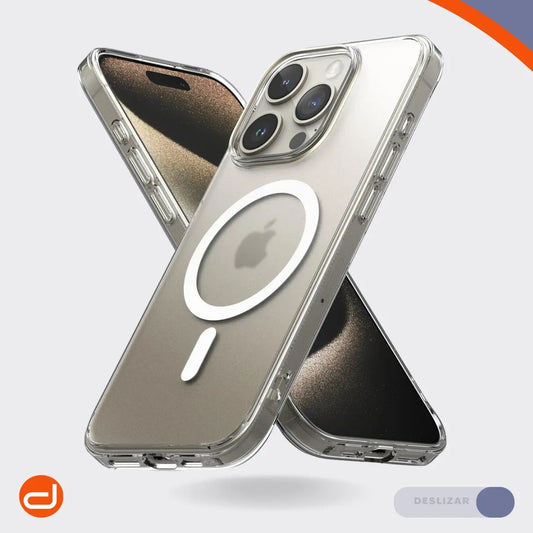 Case Ringke Fusion Magsafe para iPhone 15 Pro Max Transparente