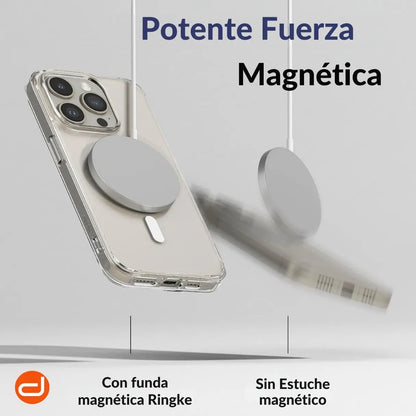Case Ringke Fusion Magsafe para iPhone 15 Pro Max Transparente