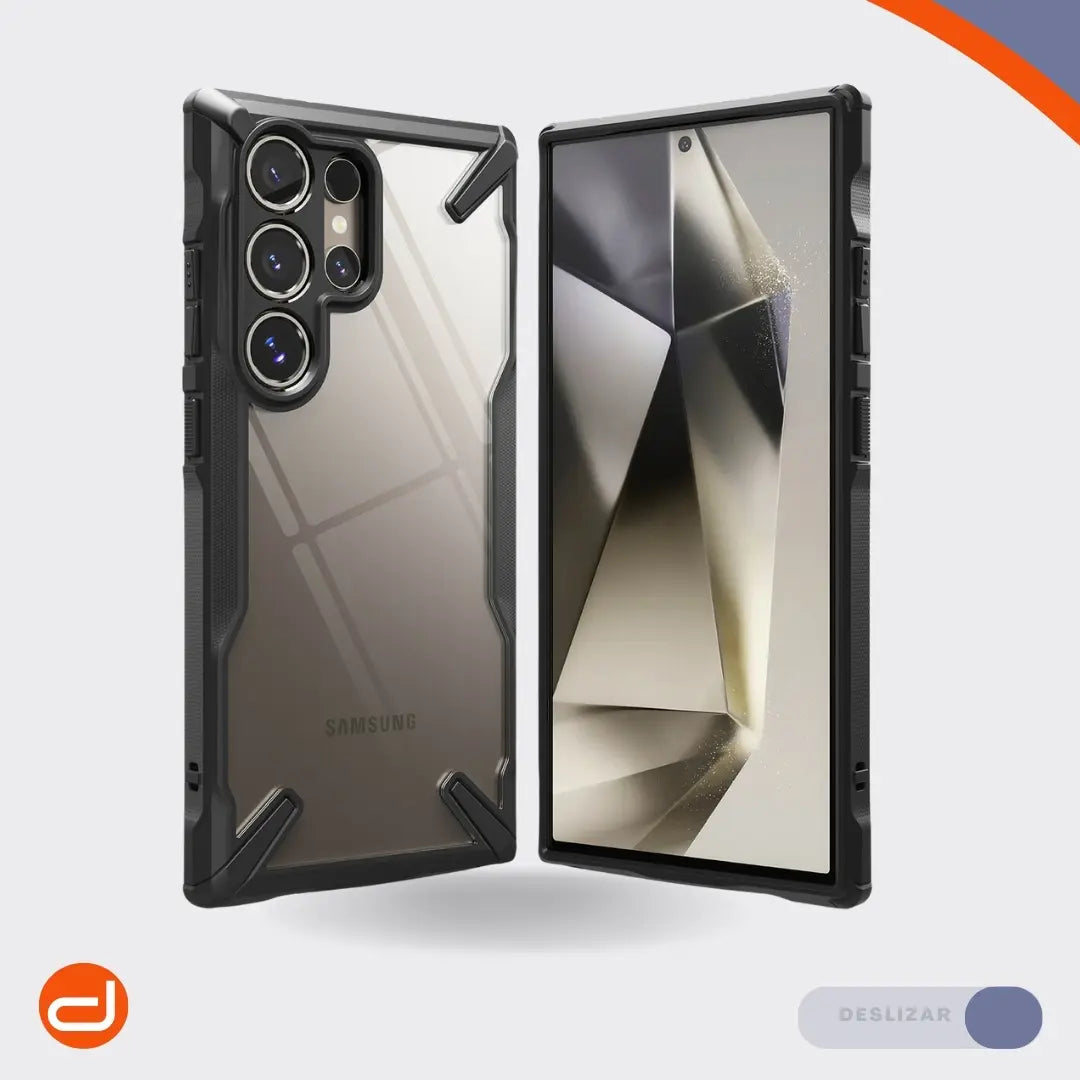 Case Ringke Fusion X para Galaxy S24 Ultra Funda Black