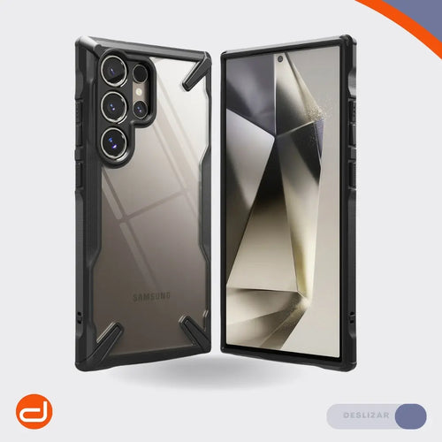 Case Ringke Fusion X para Galaxy S24 Ultra Funda Black