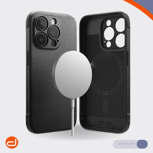Case Ringke Onyx Magnetic Magsafe para iPhone 15 Pro Max 6.7 -
