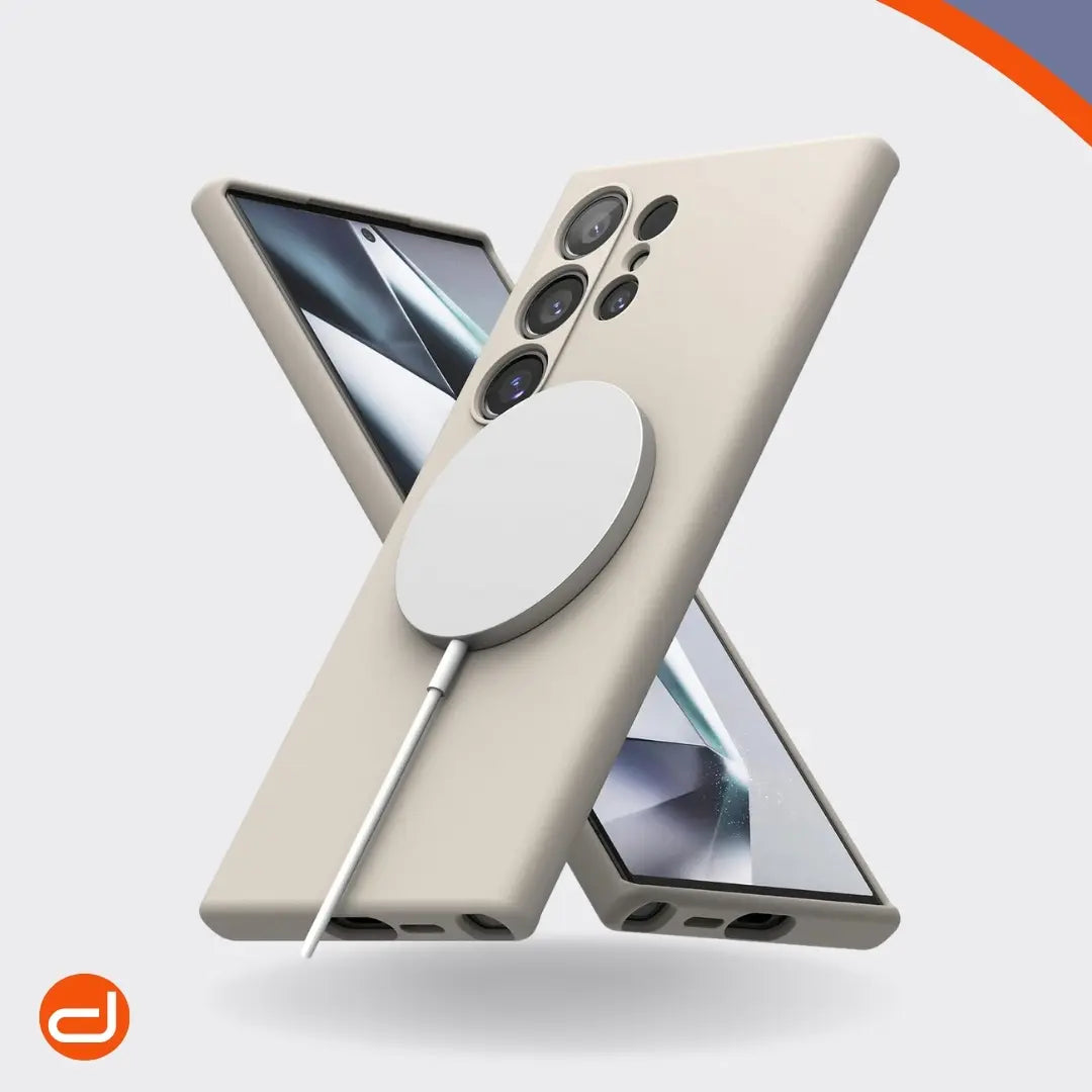 Case Ringke Silicone Magsafe para Galaxy S24 Ultra - Stone