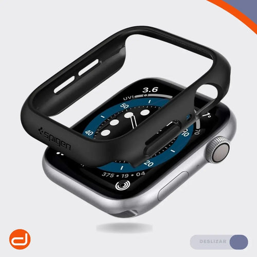 Case Spigen Thin Fit para Apple Watch 4 5 6 SE 1/2 44mm