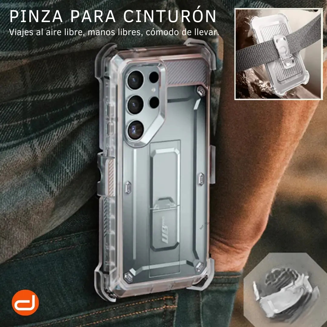 Case Supcase Unicorn Beetle PRO Transparente para Galaxy S24 Ultra 5G 2024