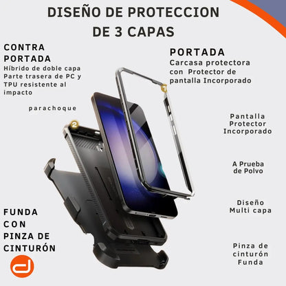Case Supcase Unicorn Beetle PRO para Galaxy S24 Plus 2024