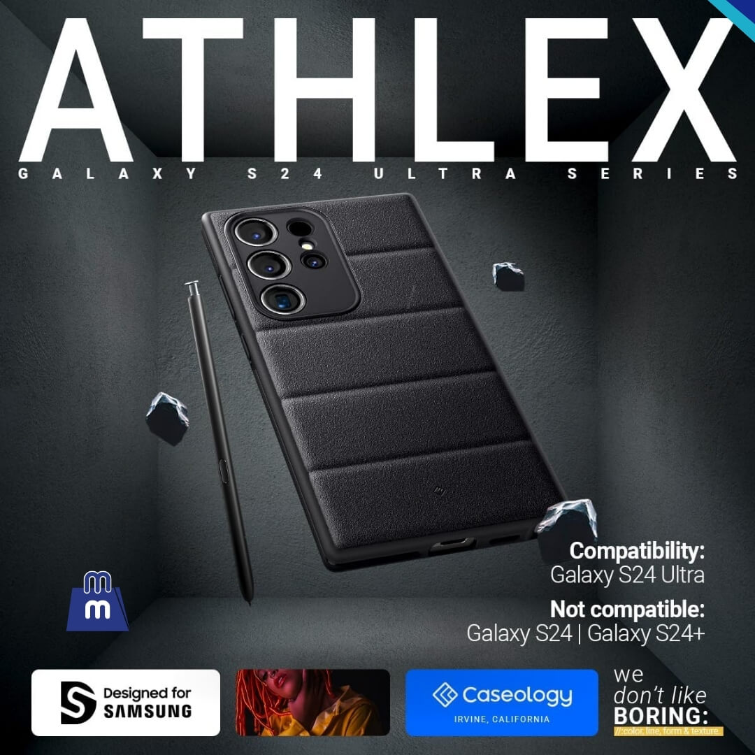 Caseology Athlex Galaxy S24 Ultra -  Negro