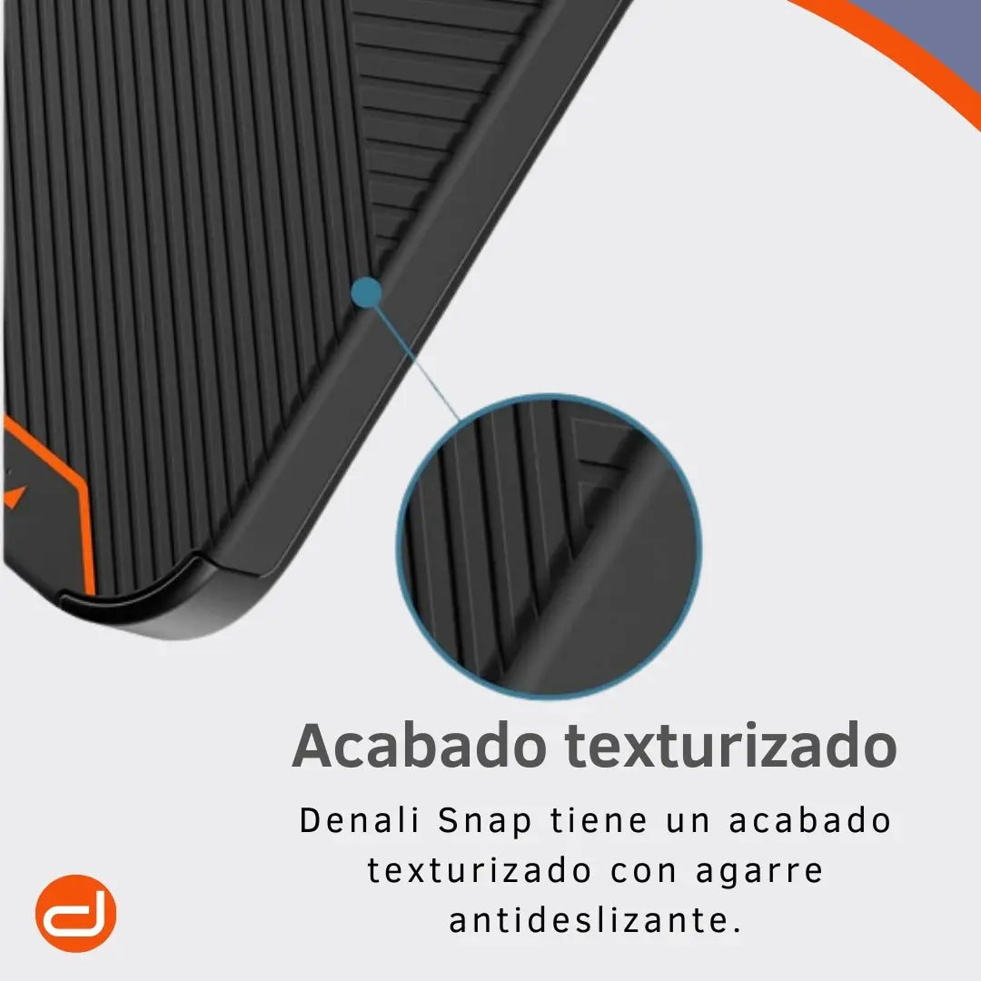 Case para iPhone 13 Pro Max Magsafe Funda Gear4 Denali Snap en Negro Mate