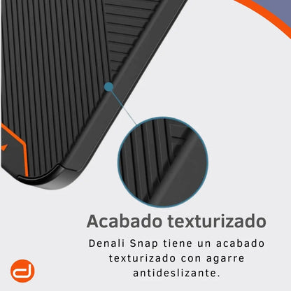 Case para iPhone 13 Pro Max Magsafe Funda Gear4 Denali Snap en Negro Mate