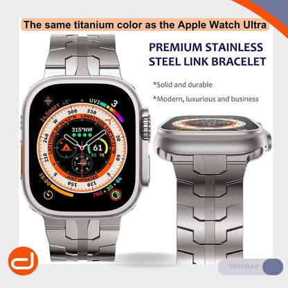 Correa De Acero Inoxidable para Apple Watch SE 1|2 44mm -