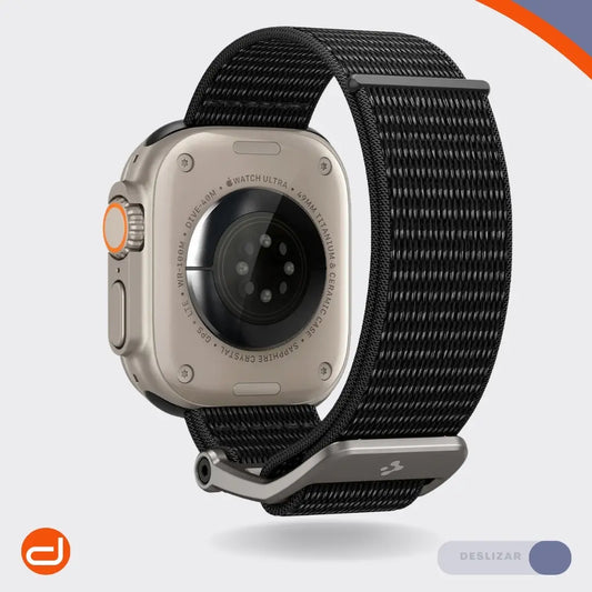 Correa De Nylon Spigen Dura Pro para Apple Watch SE 1|2 44mm - Negro