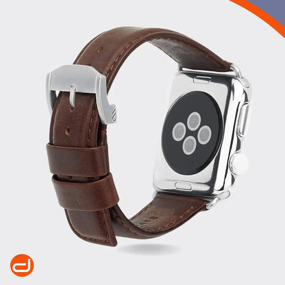 Correa de Cuero para Apple Watch Case Mate en color Café