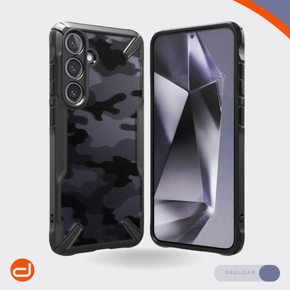 Case Ringke Fusion X Camo Black para Galaxy S24