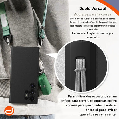 Case Ringke Onyx para Galaxy S24 Ultra en Negro