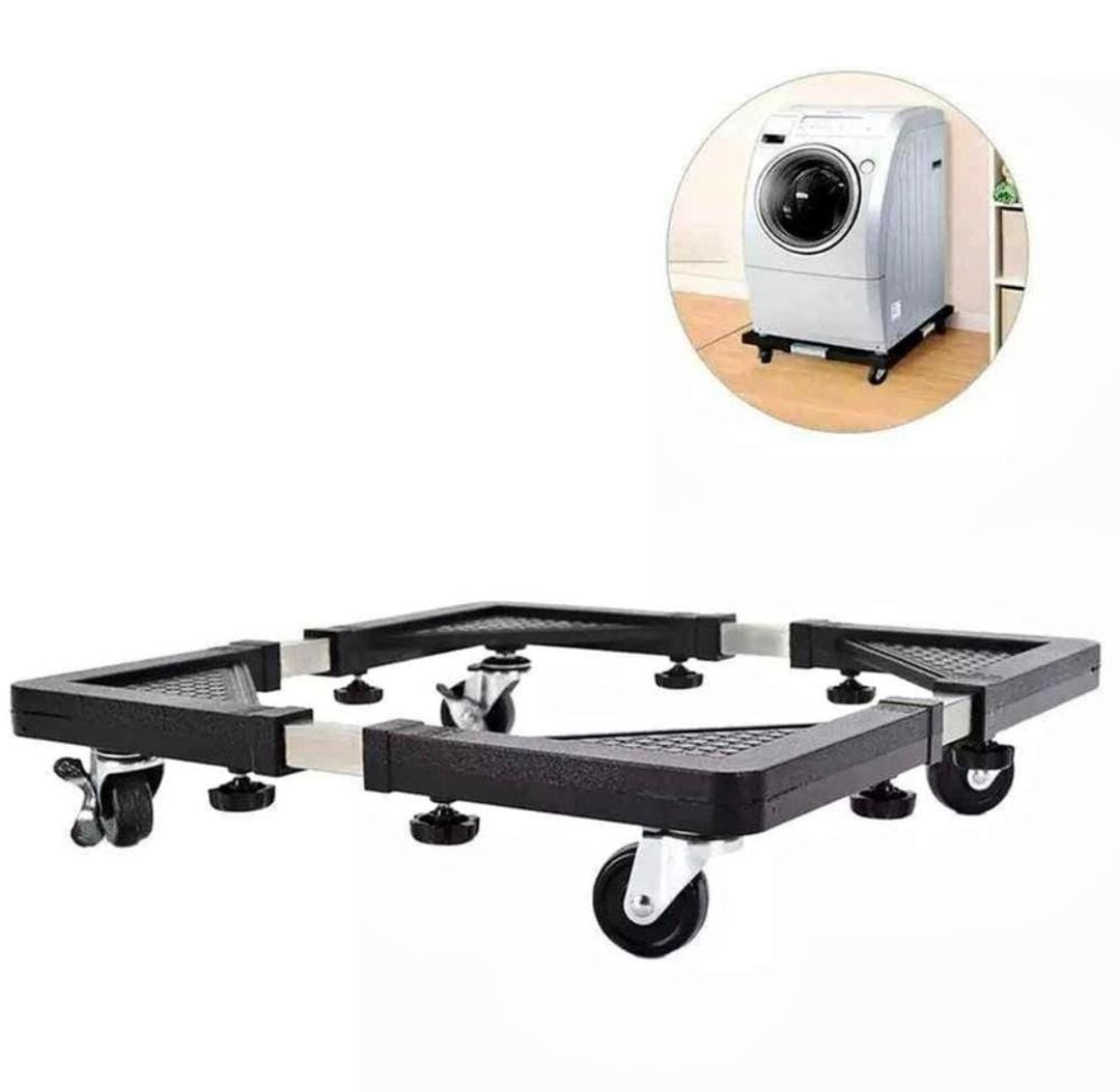 Soporte Extensible con Ruedas para Electrodomésticos – Base Ajustable para Cocina, Lavadora, Refrigerador
