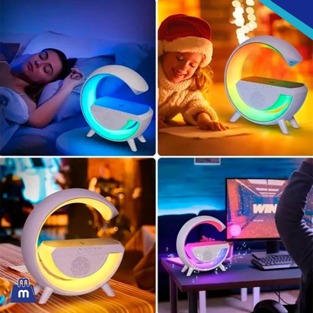 CARGADOR INALAMBRICO LED LAMAPARA SMART