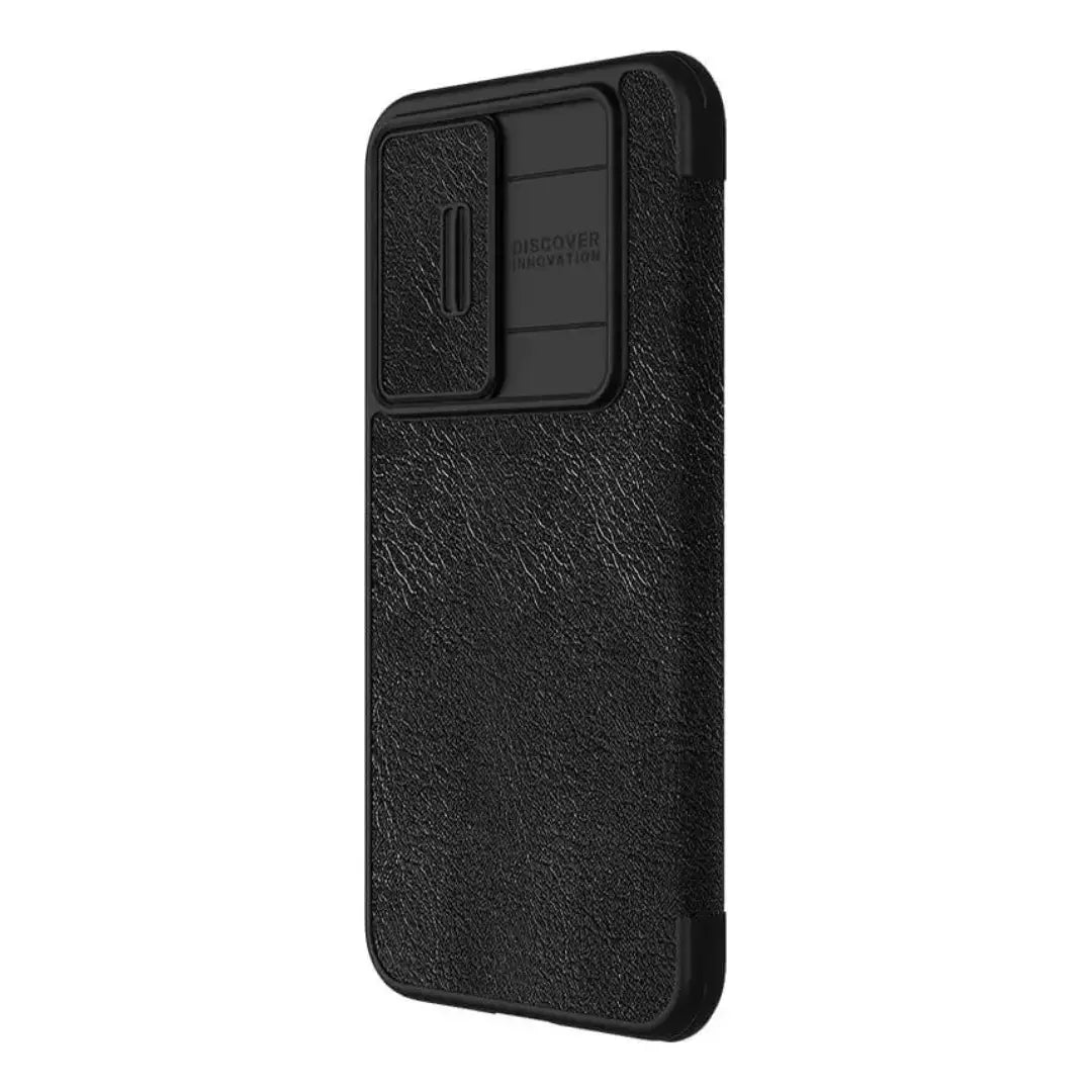 Case Flip Cover Nillkin Qin Pro para Galaxy S23 FE (2023) – Protección y Estilo en Cuero