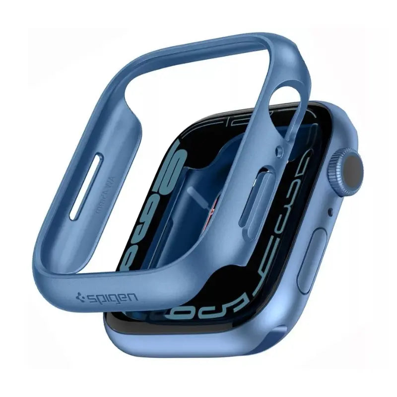 Case Spigen Thin Fit Compatible Con Apple Watch 41mm Blue