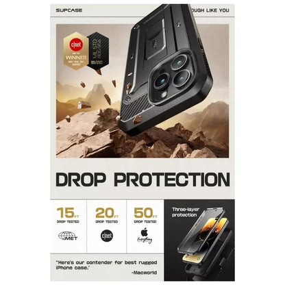 Case Supcase Para iPhone 15 Pro 6.1 (2023) Protector 360°