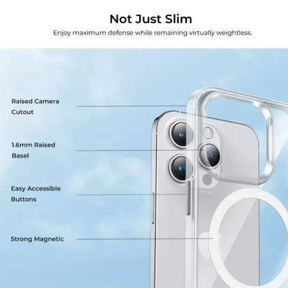 Case Benks Magsafe Crystal Case Para iPhone 15 Pro Max 6.7