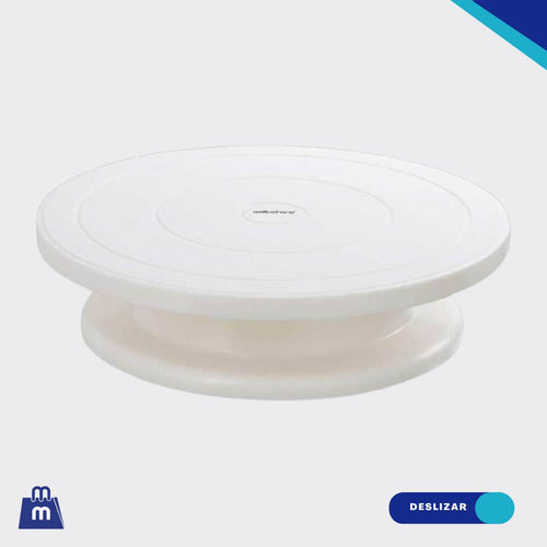 Soporte Giratorio para Tortas de 28 cm - Plataforma Giratoria para Decorar Pasteles
